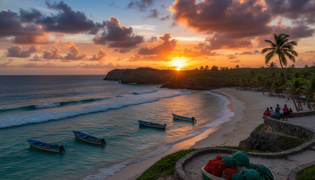 découvrez les meilleurs endroits pour admirer le coucher de soleil en guadeloupe et vivez des moments magiques face à des paysages paradisiaques.