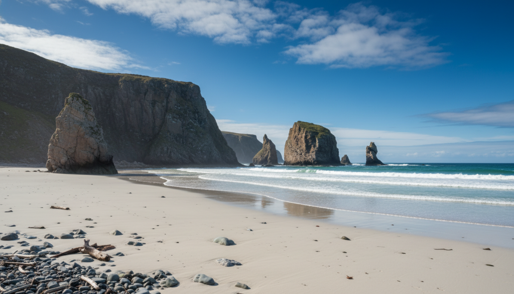 découvrez durness en écosse, un trésor caché des highlands avec ses plages sauvages, ses grottes secrètes et ses paysages à couper le souffle pour une aventure naturelle inoubliable.