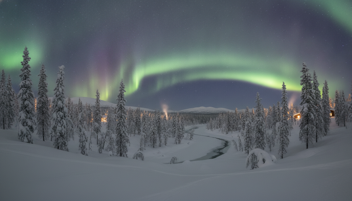 découvrez kittilä en finlande, un séjour magique en laponie alliant la beauté des aurores boréales et les plaisirs du ski pour une expérience inoubliable.