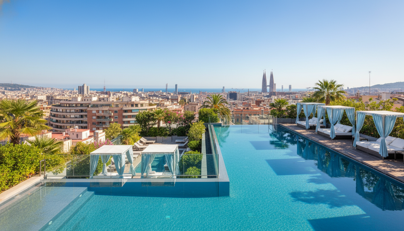 découvrez les plus belles piscines et rooftops avec vue imprenable à barcelone pour des moments inoubliables de détente et de plaisir sous le soleil catalan.