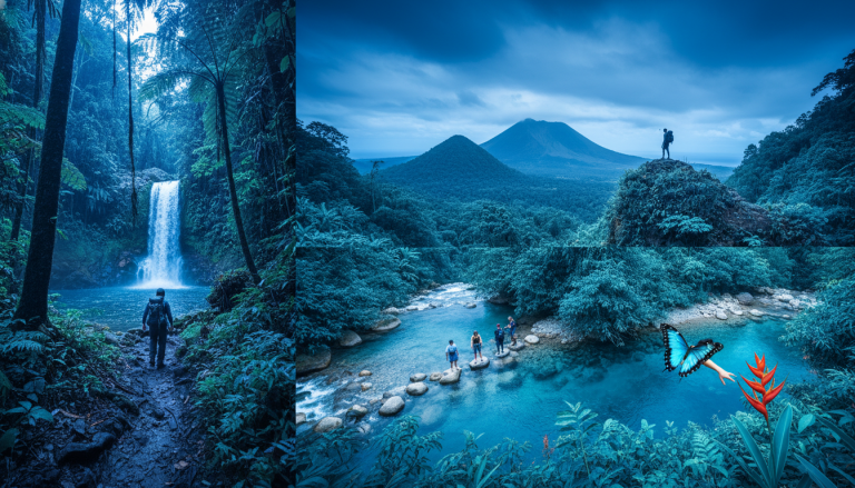 découvrez les plus beaux sentiers de basse-terre et laissez-vous séduire par des paysages naturels époustouflants, entre montagnes, forêts tropicales et cascades.