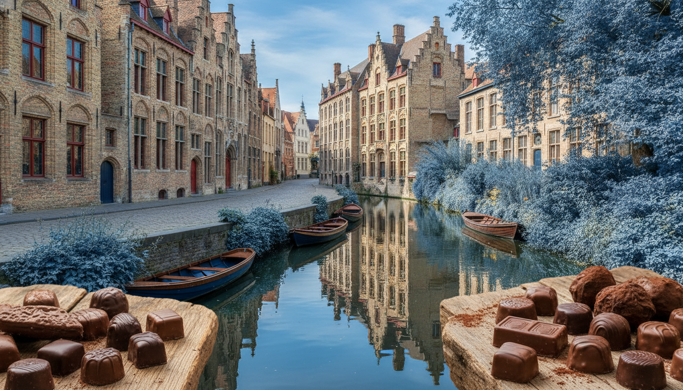 découvrez la flandre en belgique : explorez ses villes d'art emblématiques, naviguez sur ses canaux pittoresques et savourez son célèbre chocolat.