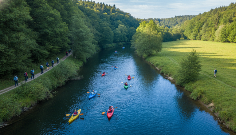 découvrez chiny en belgique, une destination idéale pour les amateurs de randonnée et de kayak le long de la semois en wallonie. explorez ses paysages naturels préservés et vivez des aventures inoubliables.