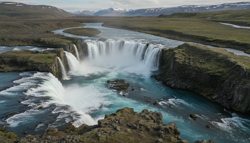 découvrez hraunfossar en islande, des cascades spectaculaires qui jaillissent directement des champs de lave, offrant un paysage unique et enchanteur à ne pas manquer.